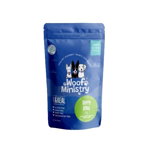 See full amazon price history chart for Woof Ministry Berry Bites for Dogs, Minimal Ingredient Dehydrated Dog Treats (Veg Treats -100 Grams) Woof Ministry Berry Bites for Dogs, Minimal Ingredient Dehydrated Dog Treats (Veg Treats -100 Grams) (B0D33N19RS) Amazon Price History, Amazon Price Tracker