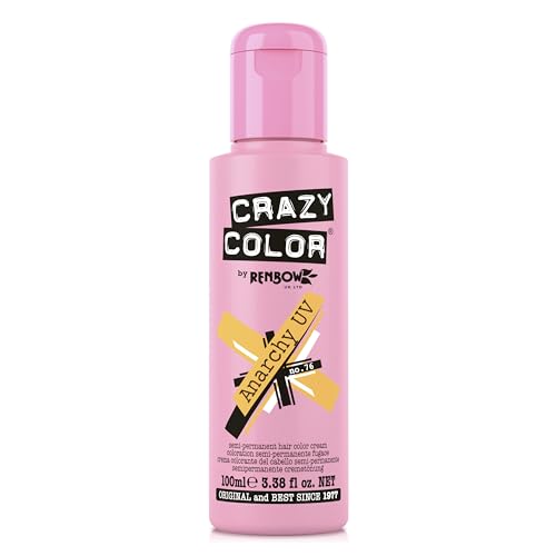 Crazy Go Neon Color Anarchy UV no 76, 100ml - Crème colorante néon orange