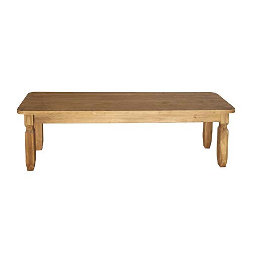 Banco Corona Cera Mel 140 cm