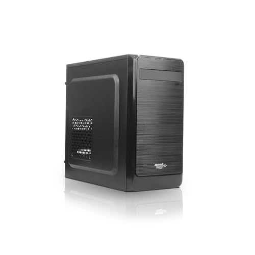 MACHPOWER Accesorios PC y Portátiles Marca Modelo Mach Power Case Office M-ATX PSU500W, 2*USB3.0, Black