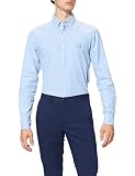 camisa rayas azules hombre combinar Longitud estándar BOSS Mabsoot_1 Camisa, Azul Abierto, S para Hombre