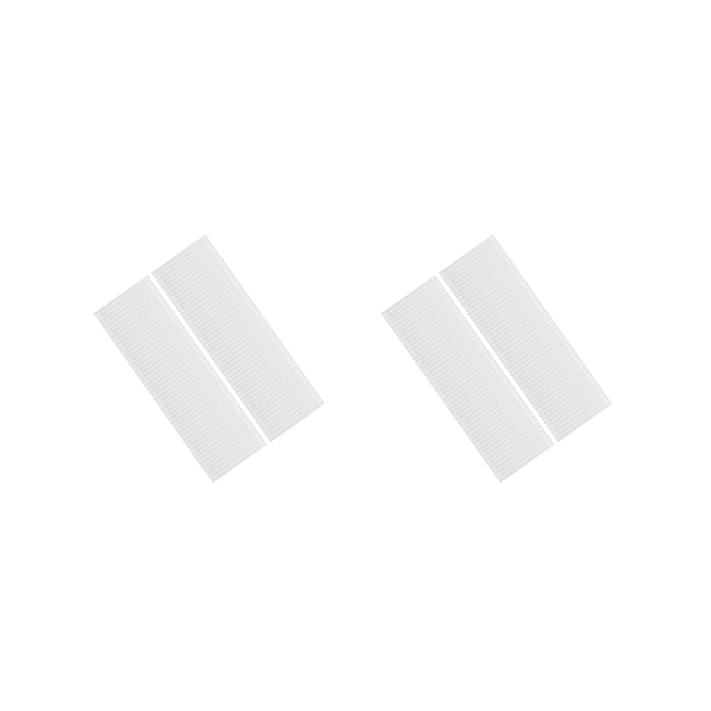 2 set di strisce di colla termica, 10 mm di larghezza, per rilegatura, per documenti, album, libri di testo, 100 pezzi, 28,5 x 1 cm