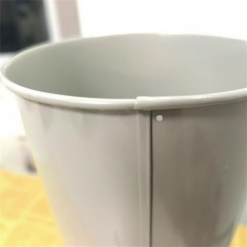 Jarrones de metal para flores francesas con acabado artesanal premium 7
