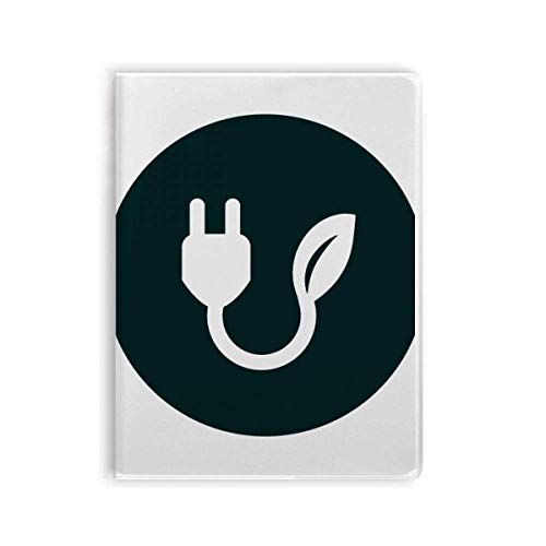 Agenda vert foncé avec câble de charge PC portable pour organiser vos journées