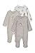 Produktbild C&A Baby Unisex Onesie Multipack Regular Fit Streifen|Bedruckt|Motivprint beige-Melange 56