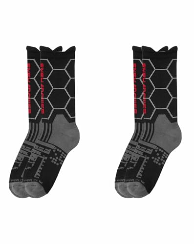 MFCT Techwear Fashion Breathable Crew Socks for Men Size 7-12