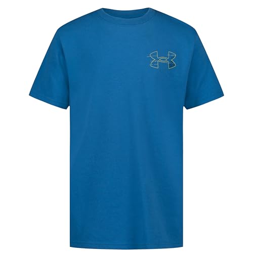 Image of Under Armour Boys' Short Sleeve Graphic T-Shirt, Soft & Comfortable, Outdoor Collection