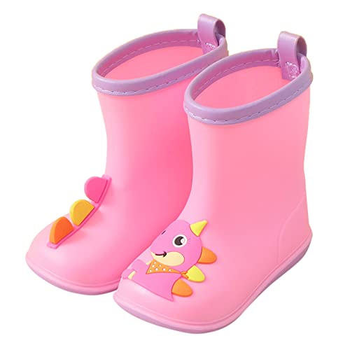 Nidddiv Botas de goma para niños de invierno coloridas de animales impermeables botas de lluvia para bebé zapatos de agua EVA suaves al aire libre botas de lluvia elefantes 26, c, 32 EU