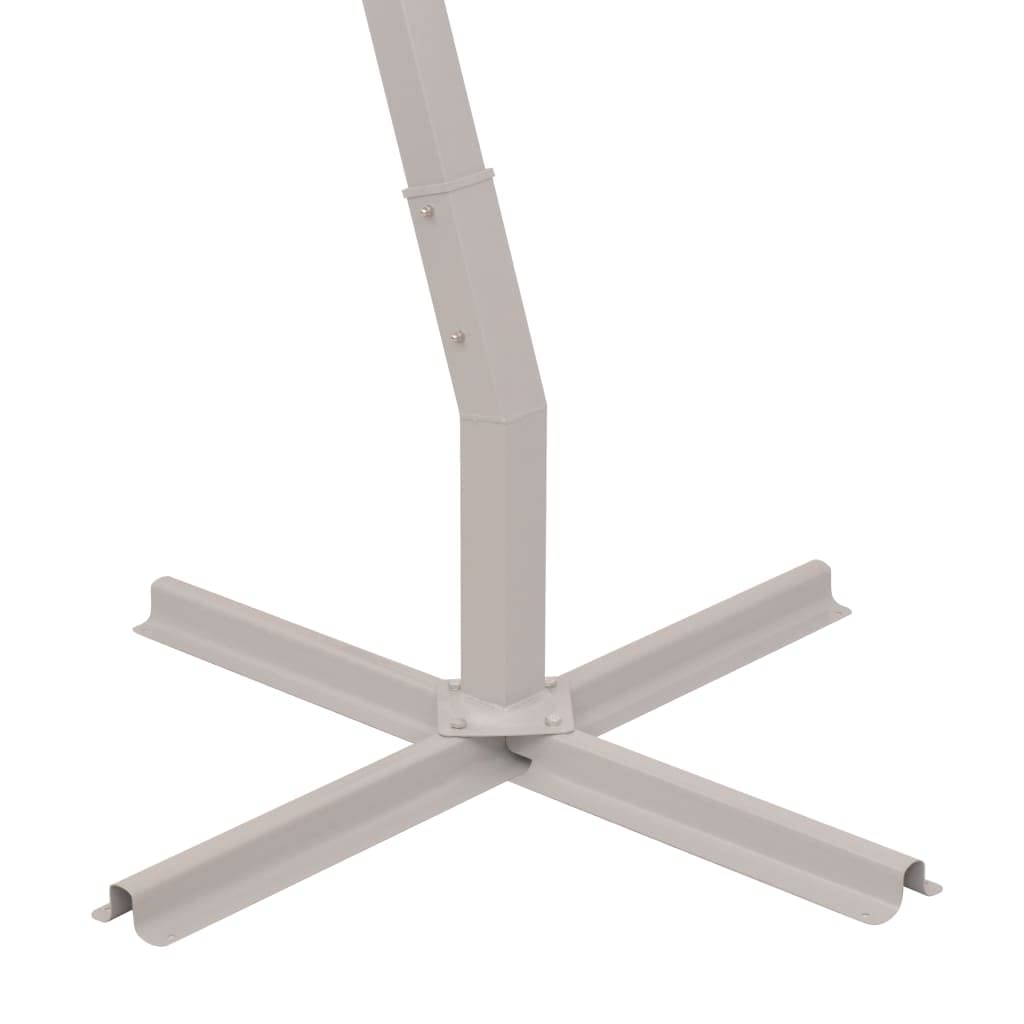 Parasol przeciwsłoneczny 300 x 300 cm, zielony, odporny na promieniowanie UV, aluminiowy maszt z mechanizmem korbowym, wolna przestrzeń na taras, do ogrodu, ochrona przed słońcem