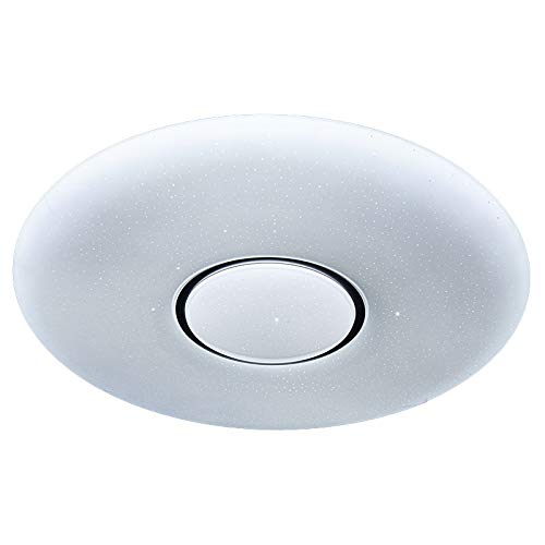 Candeeiro LED branco, 40 W X 2, pode ser alterado 3 cores luz 3000K / 4000K, / 6000 K, Ø480 mm