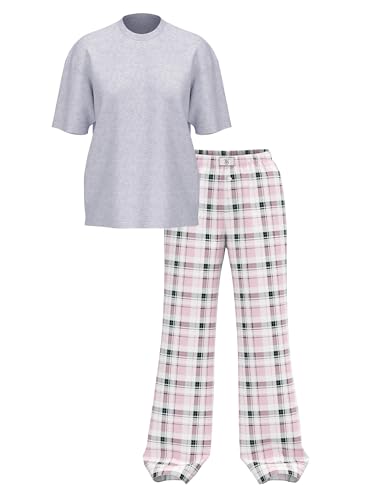 Victoria's Secret Tee Pajama Set, Sleepwear for Women, VS Med Htr Grey, XXL - image 3
