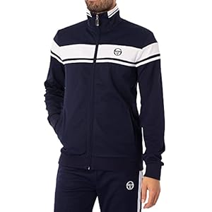 Sergio Tacchini Men’s Damarindo Track Jacket, Blue