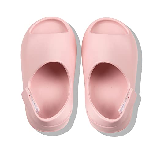 Image of Toddler Little Kids Slides Sandals, Kid Summer Slip On Slides Sandals,Slippers with Strap Anti-slip Water Shoes,Indoor Outdoor Lightweight Slippers Sandals for Boys and Girls