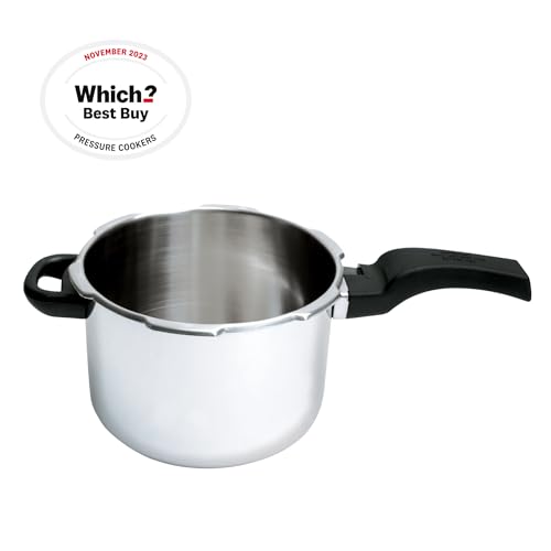 Prestige Smart Plus 4L Silver Pressure Cooker for Easy Cooking - Image 2