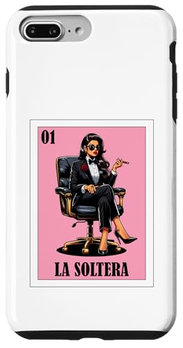 Funny Mexican Design for Latinas - La Soltera �X�}�z�P�[�X iPhone 7 Plus/8 Plus �p