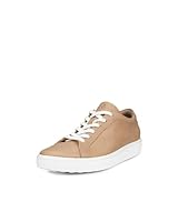 ECCO Women's Soft 60 Leather Sneaker, Nude, EU 38/US 7-7.5