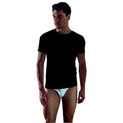 Maillots homme Nottingham coton élastique noir taille L sous-vêtement TM1600