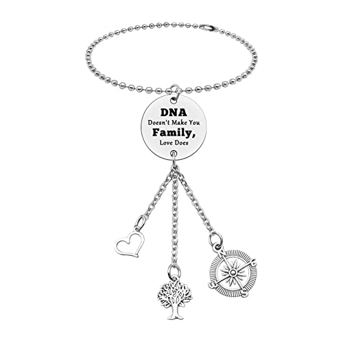 Step Parent Gift Hanging Ornament DNA Doesn't Make You Family