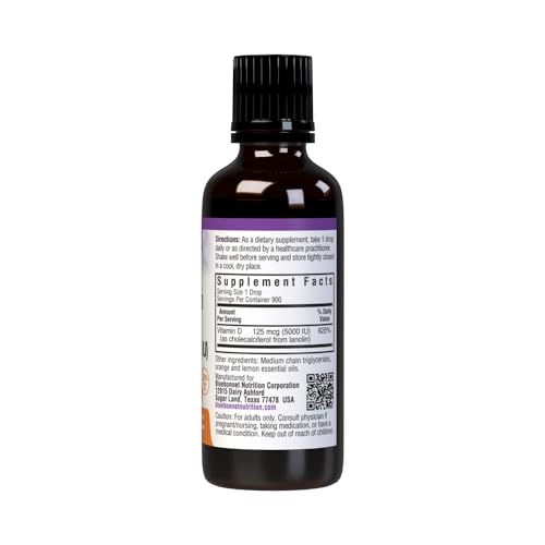 Bluebonnet Nutrition Liquid Vitamin D3 Drops