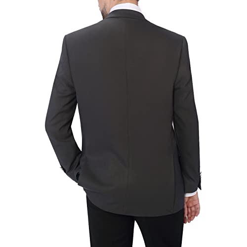 AMY ZHU Men's Classic Fit Blazer Stretch Sport Coat 2 Button Suit Jacket for Business Wedding Prom Regular & Big and Tall3