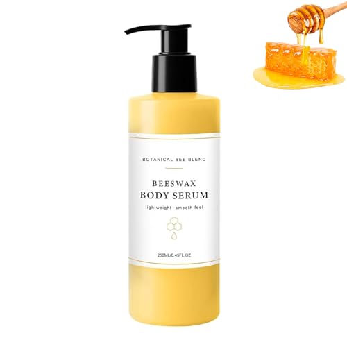 JXBK Beeswax Body Serum Beauty Body Serum Moisturizer Natural Bees wax Moisturizer Body Oil for Women Deeply Hydrates Fast Absorbing Use Body Moisturizer (1PC)