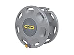HOZELOCK - Wall-Mounted 60 m Reel, Not Equipped : Max. Capacity 60m, Mounting Bracket + 1 Connector Included [2390D0000]