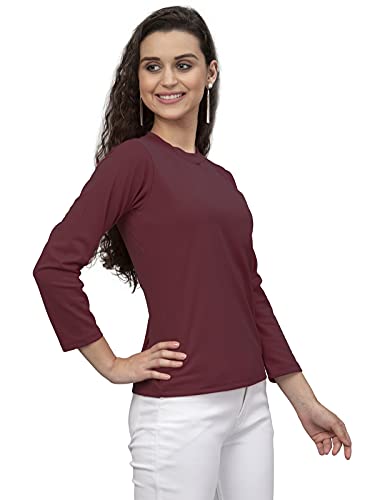 Image of Selvia Women's Knitted Lycra Party Top