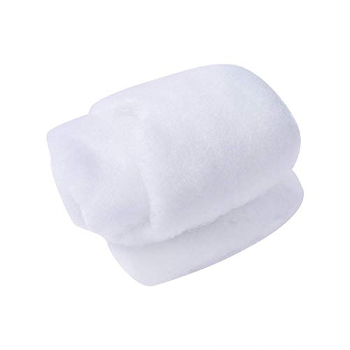 Geagodelia Jupe de sapin de Noël en peluche, couverture ronde de Noël, blanc, décoration de Noël, décoration de fête, 60 cm - Blanc - Taille unique Cover