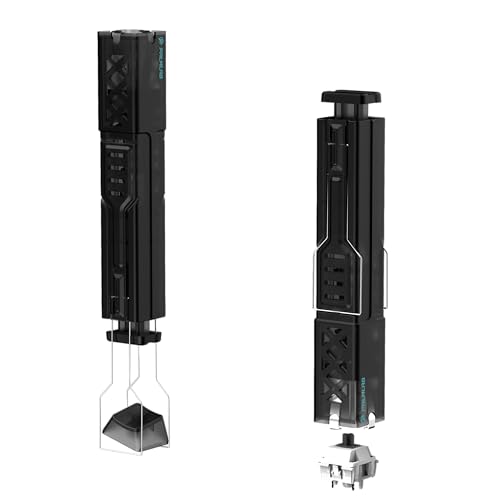 PALMLAB 2-in-1 Switch Puller and Keycap Puller with 4-Claw Grip, One-Press Eject Design for Fast & Stable Removal from Gaming Keyboards