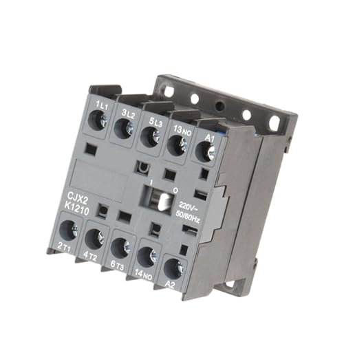 Mini contacteur CA CJX2-K 9A à commutation rapide pour commande de moteur 220V - 6