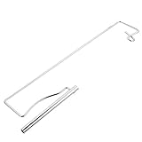 EXCEART Metal Embroidery Stand Adjustable Single Thread Spool Holder Universal Full Metal Single Con