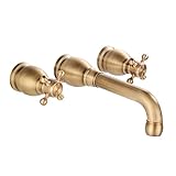 Materie prime di alta qualità: il rubinetto è realizzato in ottimo ottone, che è resistente, resistente alle alte temperature, alla corrosione, all'usura e all'alta resistenza, che lo rende una scelta ideale per il contatto a lungo termine con l'acqua.