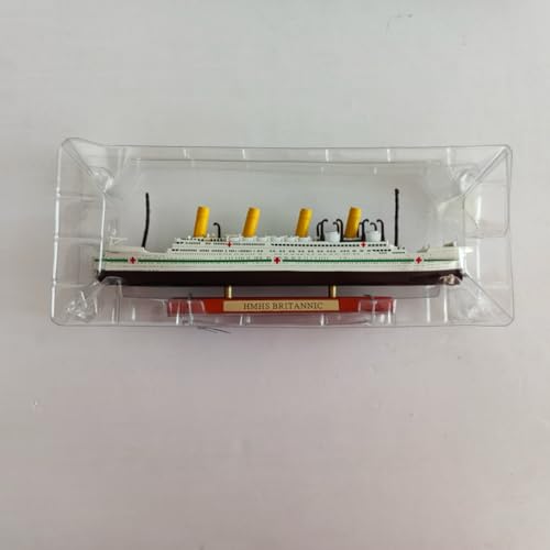Lllunimon 1/1500 HMHS Britannic Cruise Ship Model Alloy Diecast Simulation Boat Models Collection Decoration - Image 5