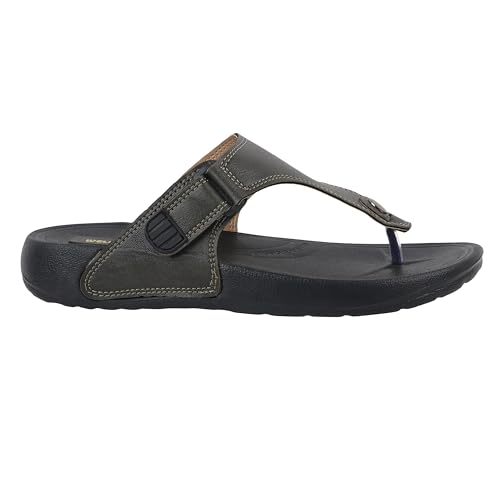 Image of URJO GLF 21 Men's Slippers /FlipFlops Lightweight Super Flexible Arch Support Durable Anti Skid & Stylish Dailywear Slippers /FlipFlops for Men
