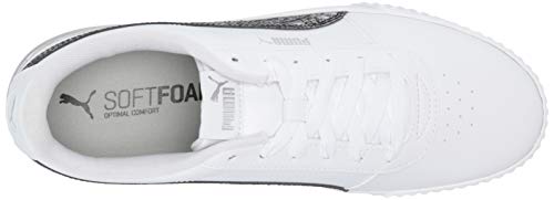 Image of Puma Carina 2.0 Synthetic Leather Lace Up Women's Sneakers