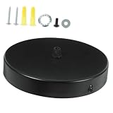 SEWOART Plafoniera Rotonda in Ferro Nero per Lampada a Soffitto Retrò