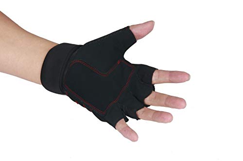 Gym Training Sports semi finger gloves for body-building, One Size