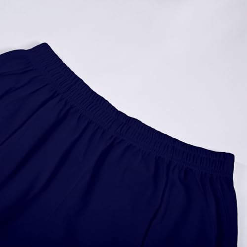 Girls Cargo Joggers Sweatpants Solid Color Loose Fit Track Pants Elastic High Waist Wide Leg Trousers with Pockets4