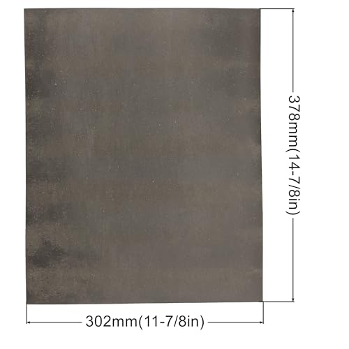 Image of Gasket Making Material Paper Sheet High Temp Pressure Chemical Grade for Gasoline Diesel Oil Air Compressor DIY Rebuild Sealing (3 Pcs,Black, Cork Rubber)