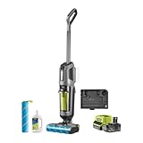 RYOBI 18 V ONE+ Brushless Multiflächenreiniger RHFC18BL-1X40GL, 3-in-1 Staubsaugen, Wischen & Trocknen, inkl. 4 Ah Akku und Ladegerät, Anthrazit