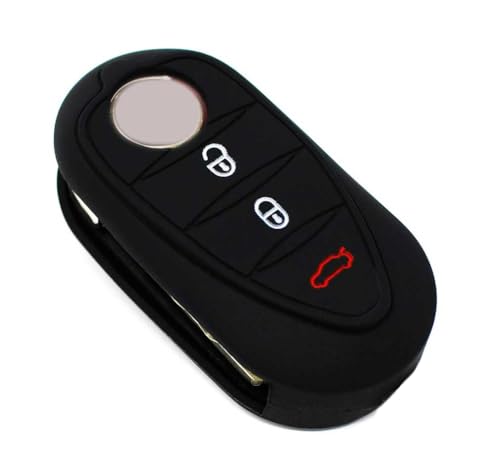 PROTEZIONE: la custodia coprichiave in silicone morbido è una copertura flessibile che si adatta alla perfezione alla chiave auto. La cover antiscivolo e antiurto protegge da sporco e cadute accidentali.
