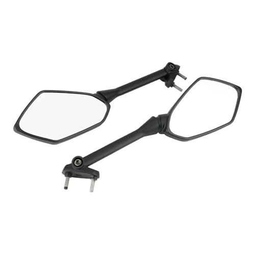 Retrovisores para Ninja 650R en negro con carcasa ABS y cristal de alta claridad