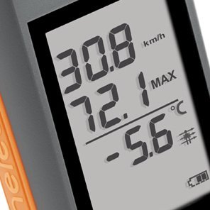 JDC Skywatch Meteos Anémomètre étanche coupe-vent et température