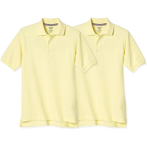 French Toast Boys' 2-Pack Short Sleeve Pique Polo Shirt