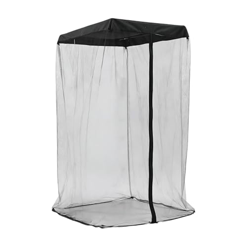 Générique Housse De Balançoire D'Extérieur | Avec Fermeture Éclair Pliable Et Imperméable Protection Moustiquaire | Filet Anti-Insectes | Pour Voyage...