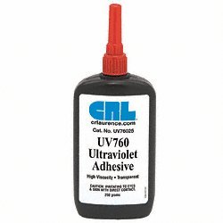 CRL Clear UV760 High Viscosity General Purpose UV Adhesive - 30g
