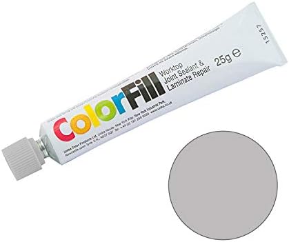 Unika ColorFill Laminate Worktop Joint Sealer Compound Repair Sealant (CF040 Fog)