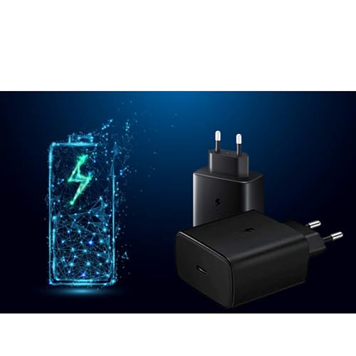 Image of Original 45Watt Superfast Charger for Samsung S23 Ultra /S23 Plus /S23 /Samsung S22 Ultra /S22 Plus Adapter & Cable Black