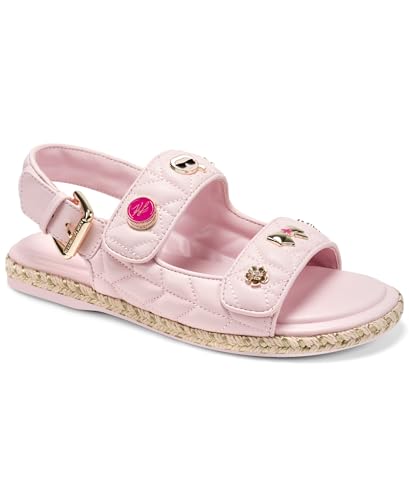 Image of KARL LAGERFELD Women's Charlay Double Strap Sandal With Pin Embellishments