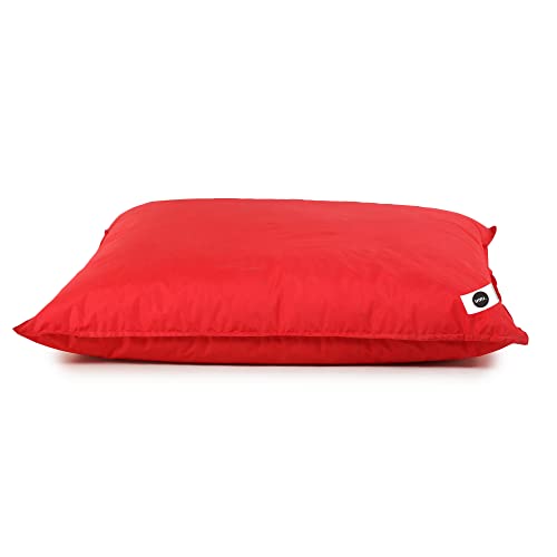 Image of Amazon Brand - Umi. All Weather /Outdoor Bed Bean Bag /Giant Lounger Bean Bag Cover (Without Beans) Red, Size- XXXL